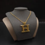 حرفh فاخر عيار 21.وزن.2.25جرام