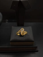 ⁦خاتم فاخر عيار21.وزن.1جرام⁩ - الصورة ⁦3⁩
