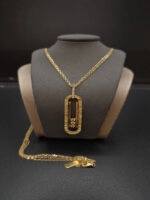 ⁦عقد موسيكا ايطالي ماستر عيار18.وزن9.4جرام⁩ - الصورة ⁦3⁩