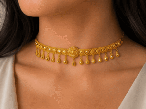 مخنق ياسمينة جابر ذهب21✨🥹الهببة✨