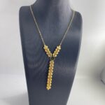 ⁦عقد السنبلة ذهب عيار21k⁩ - الصورة ⁦2⁩