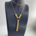 ⁦عقد السنبلة ذهب عيار21k⁩ - الصورة ⁦3⁩