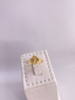 ⁦خاتم الوردة ذهب عيار21k✨⁩ - الصورة ⁦3⁩