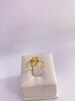 ⁦خاتم الوردة ذهب عيار21k✨⁩ - الصورة ⁦2⁩