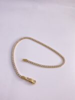 ⁦أسوارة التنس ذهب عيار18k✨⁩ - الصورة ⁦3⁩