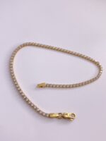 أسوارة التنس ذهب عيار18k✨