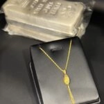 عقد عيار 21 الوزن من 1.4 إلى 1.57 جرام