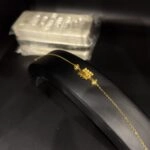 ⁦اسواره رمش العروس عيار 21 الوزن 1.5 جرام⁩ - الصورة ⁦3⁩