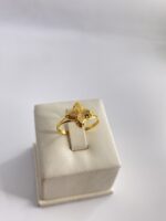 خاتم النجمه البراقة ذهب21k✨