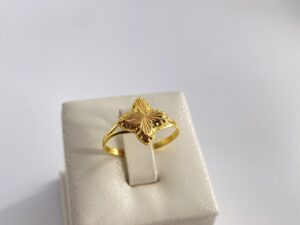 خاتم النجمه البراقة ذهب21k✨
