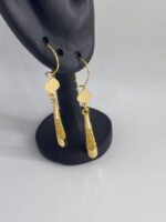 ⁦حلق شنكار أنيق ذهب صافي21k✨🥹⁩ - الصورة ⁦3⁩