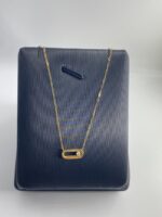 عقد ايطالي فص متحرك ذهب18k✨