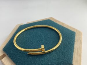 أسوارة المسمار العريضة ذهب21k مقاس15✨