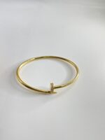 ⁦أسوارة المسمار ذهب18k مقاس15)✨⁩ - الصورة ⁦2⁩