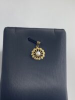 ⁦تعليقة الؤلؤ ذهب18k✨⁩ - الصورة ⁦2⁩