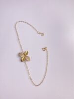أسوارة الفلاور ايطالي ذهب18k✨