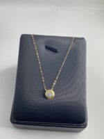 ⁦عقد سولتير ذهب عيار18k✨⁩ - الصورة ⁦3⁩