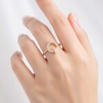 خاتم المسمار الناعم ذهب18 وزن.64
