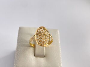 خاتم ناعم ذهب21 وزن.98ملي