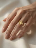⁦خاتم ذهب21 وزن1.88⁩ - الصورة ⁦2⁩