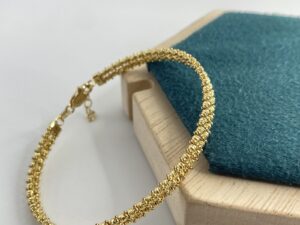 أسوارة الدوريكا دورين ذهب صافي عيار18 وزن 6.70g