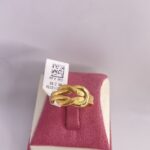 خاتم الصمت ذهب عيار21 وزن2.93g
