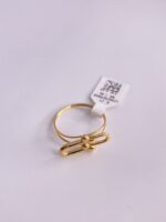 ⁦خاتم تفاني ذهب عيار21 وزن1.45g⁩ - الصورة ⁦2⁩