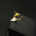 خاتم تايقر عيار 21 الوزن 2.75 جرام