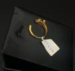⁦خاتم تايقر عيار 21 الوزن 2.75 جرام⁩ - الصورة ⁦3⁩
