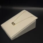 ⁦عقد مسيكا عيار 18 الوزن من 1.02 الى 1.1 جرام⁩ - الصورة ⁦2⁩